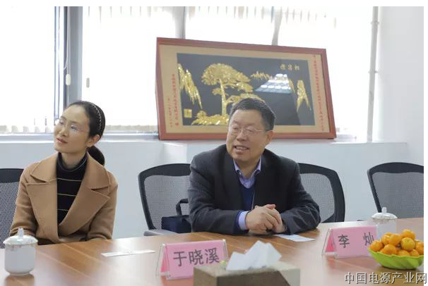 中国科学院院士李灿 莅临贵博新能参观考察