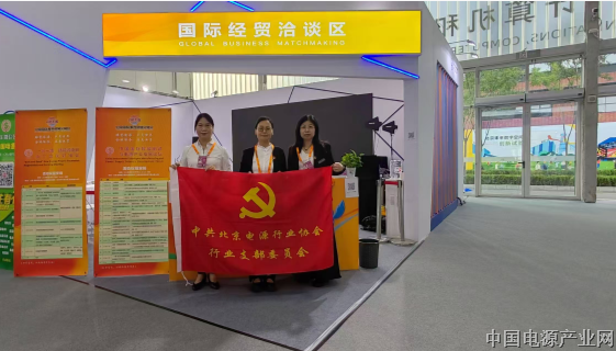 党建引领聚合力 绿色能源促发展——电源协会党支部主题党日活动融入服贸会活动中
